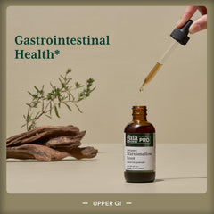 GAIA Herbs PRO marshmallow root label close-up highlights organic ingredients for purity