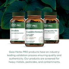 GAIA HERBS PRO Liquid Phyto-Caps close-up for easy daily dosing