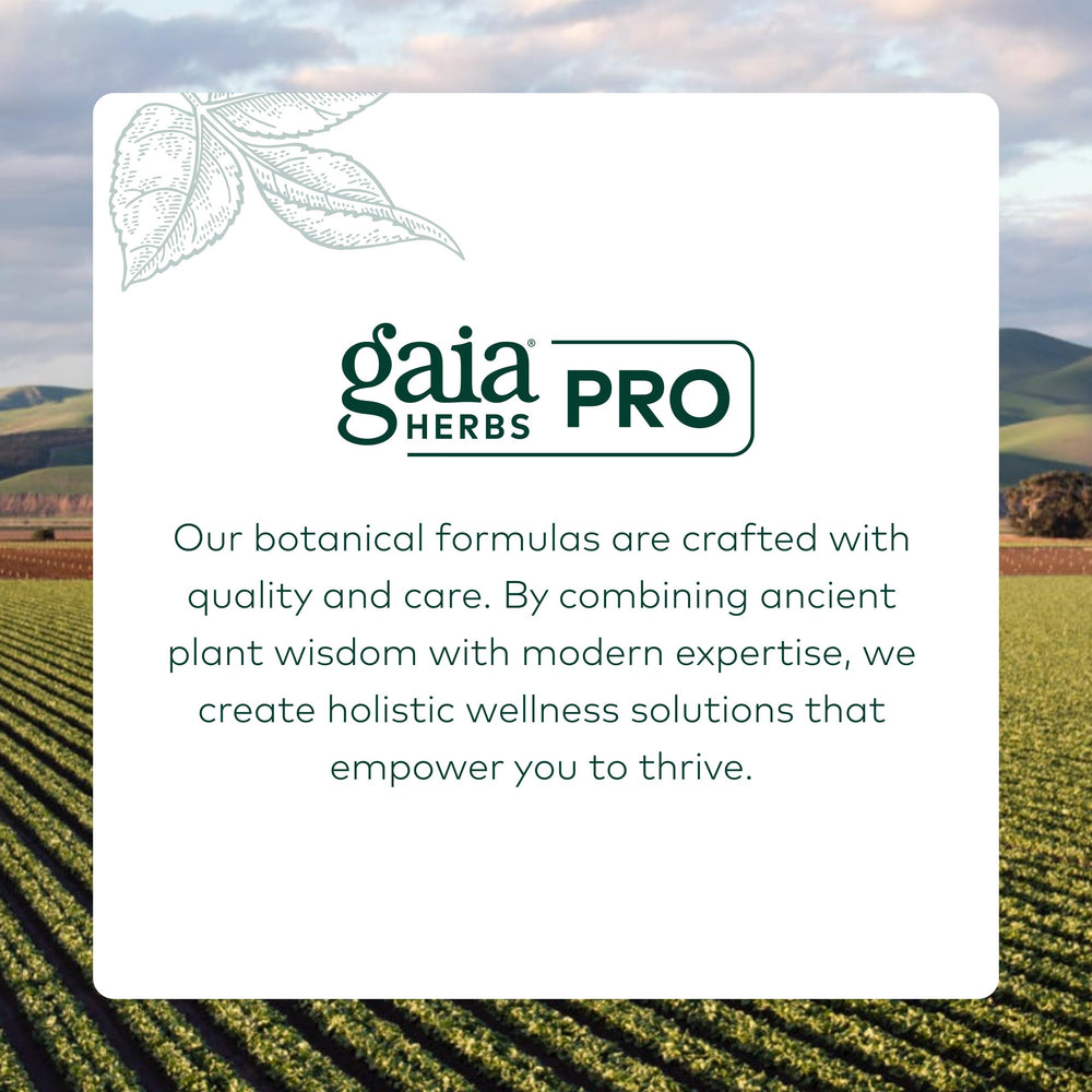 Gaia Herbs PRO regenerative organic farm scene emphasizes quality from field to bottle