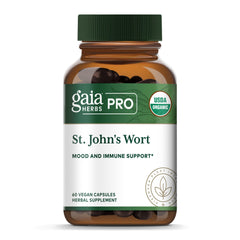 Gaia Herbs PRO St. John's Wort bottle for daily wellness support