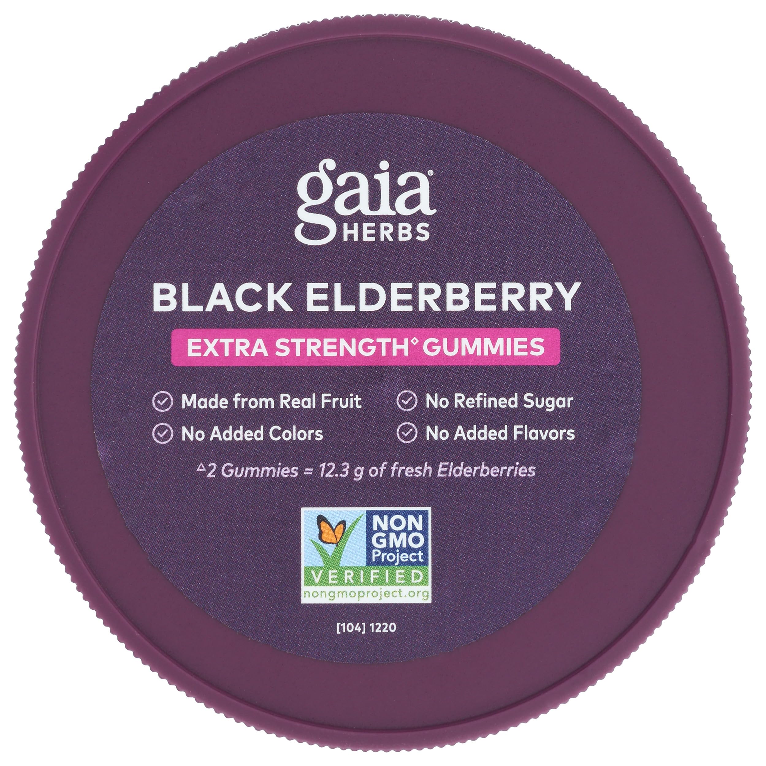 Gaia Herbs USDA Organic Elderberry label signals trusted sourcing for daily routines