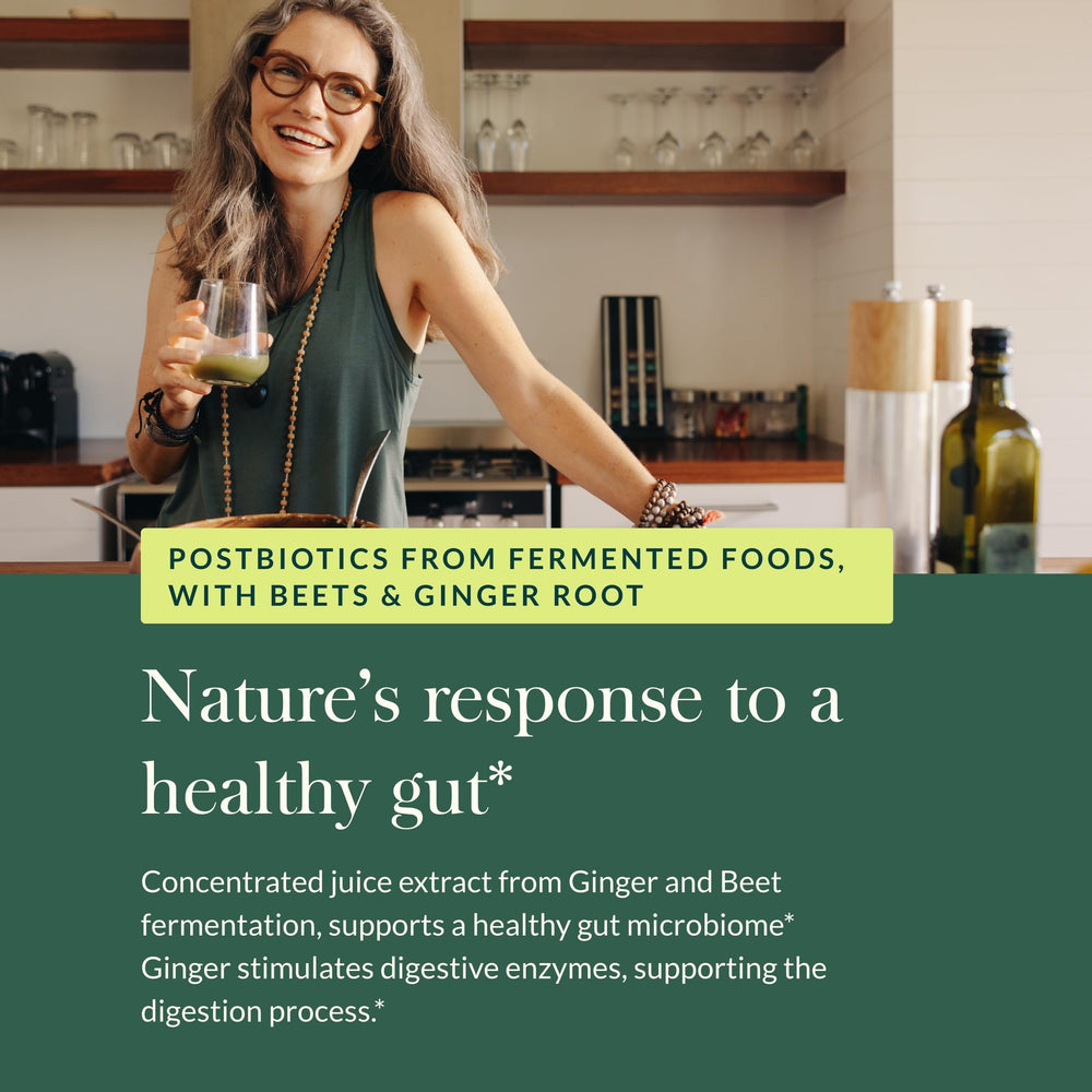 Gaia Herbs vegan capsules ready for daily use.