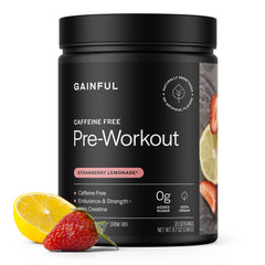 Gainful caffeine-free pre-workout powder for clean energy during training.