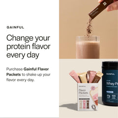 Gainful Everyday Whey mixed with milk creates quick post-workout fuel