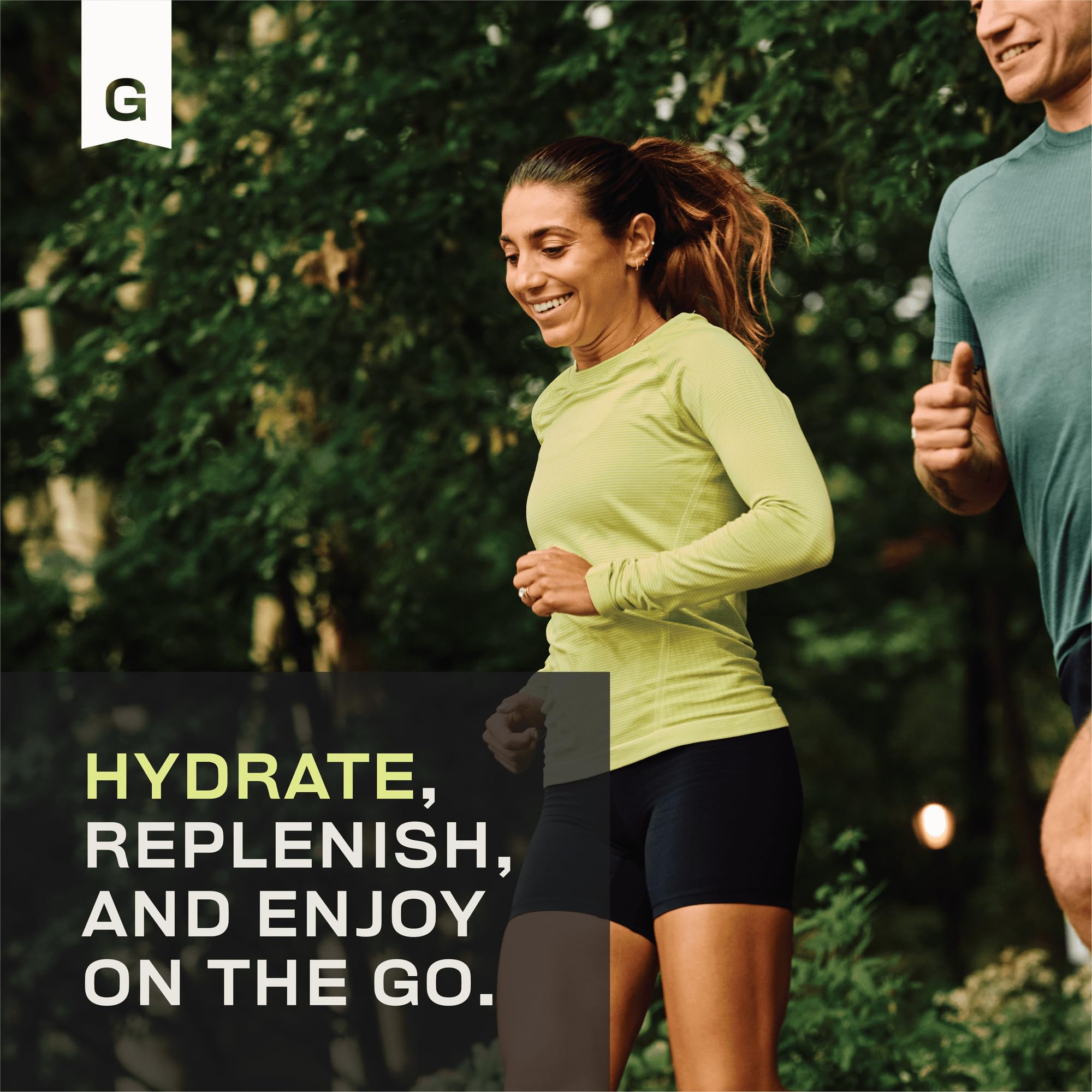 Gainful caffeine hydration stick emphasizes portable energy and hydration support.