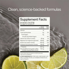Gainful lemon lime electrolyte packet ideal for pre and post workout.