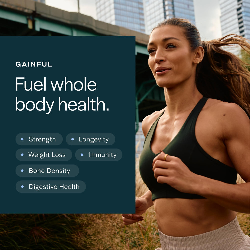 Gainful Lean Whey Protein post-workout recovery shake ready