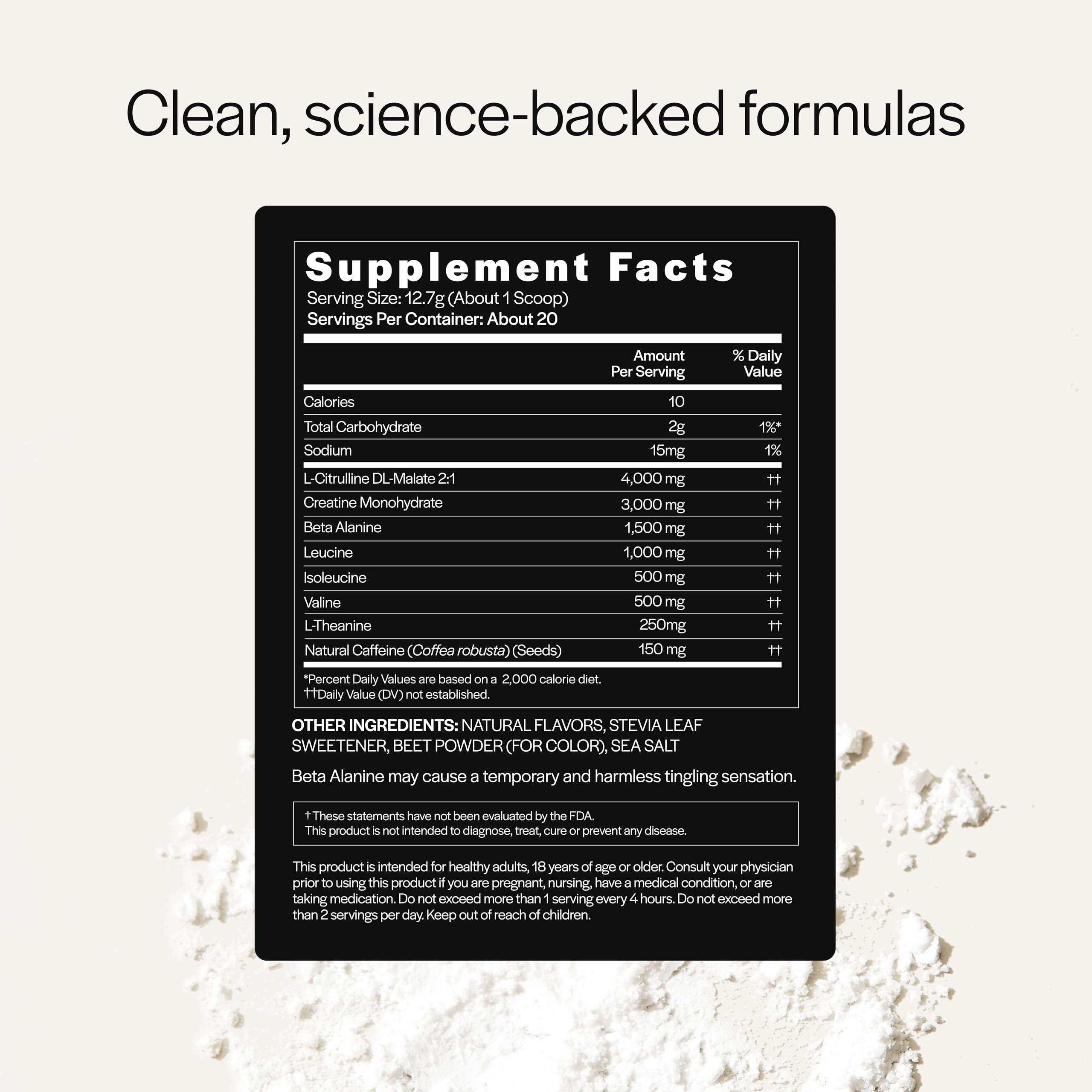 Gainful watermelon flavor bottle promotes a natural, clean supplement routine.