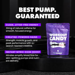 Gains in Bulk Nitric Oxide Support blend image emphasizes vascularity