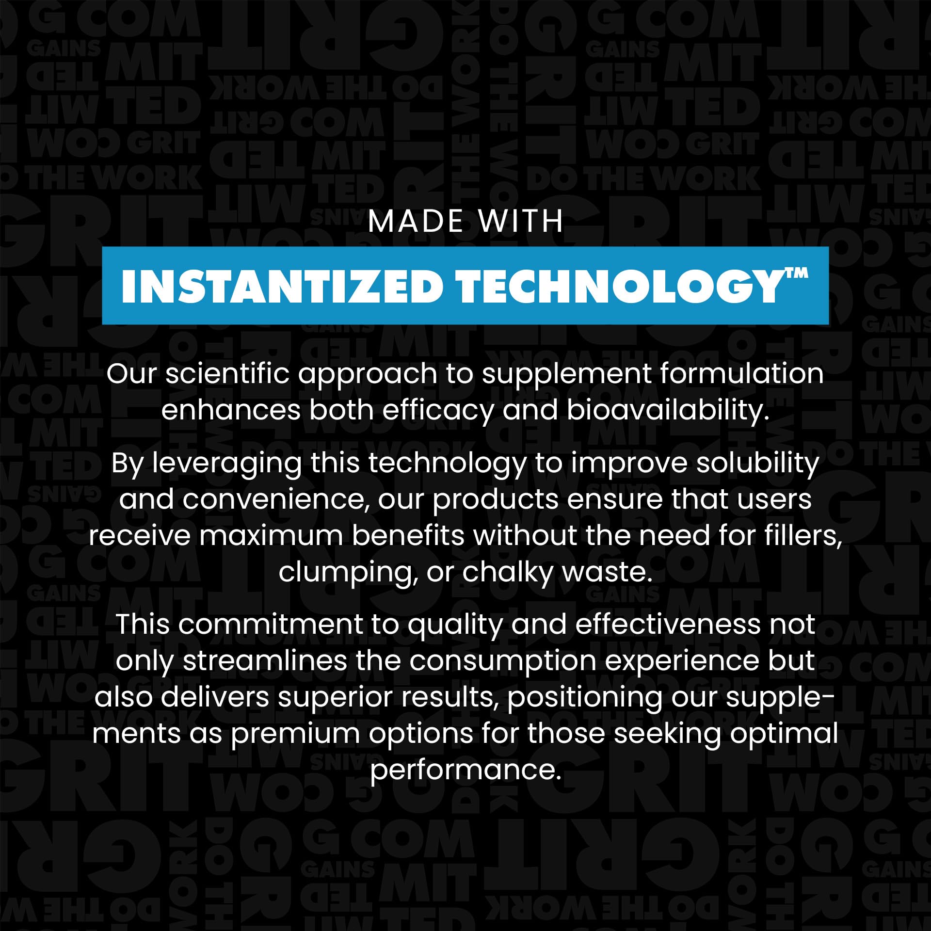 Gains in Bulk prepared drink in glass highlighting hydration benefits