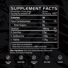 Gains in Bulk BCAAs gluten-free formulation supports diverse diets