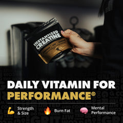 Gains in Bulk Creatine dissolves completely in water for smooth mixing