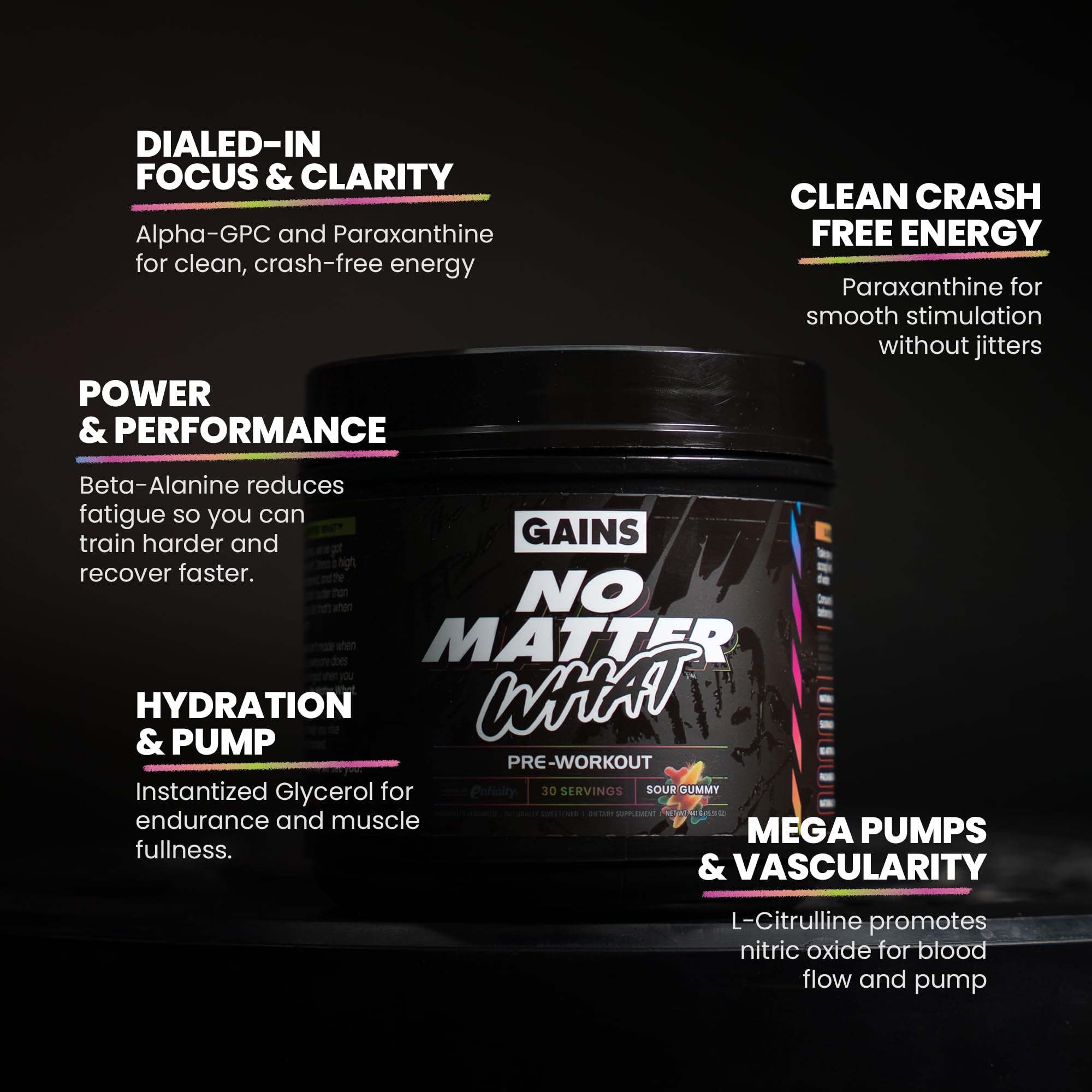 GAINS IN BULK No Matter What shaker prepared for gym session.
