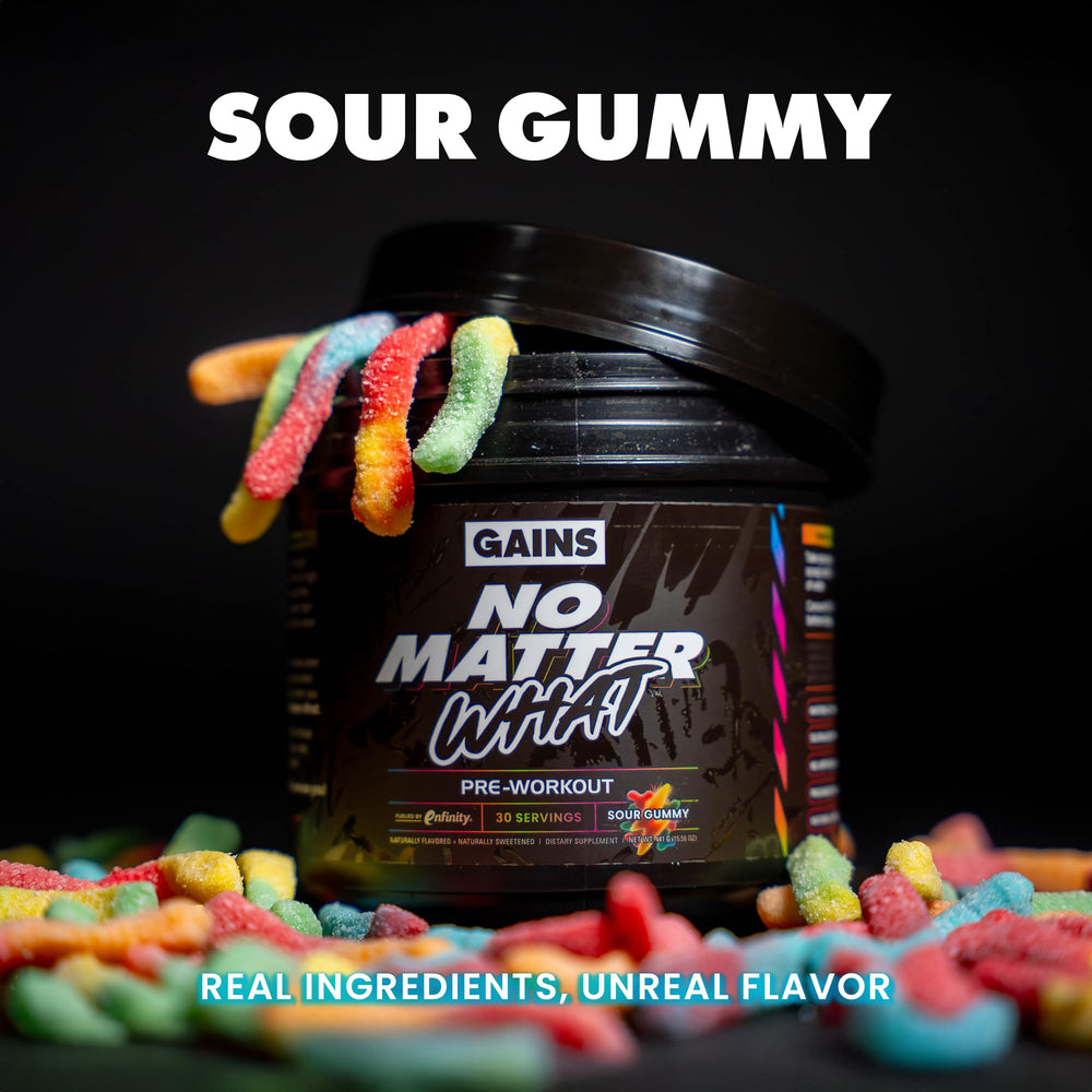 GAINS IN BULK No Matter What travel pack ready for road workouts.