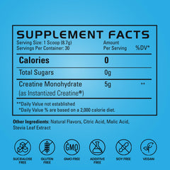 GAINS IN BULK pre-workout shake mixing with creatine