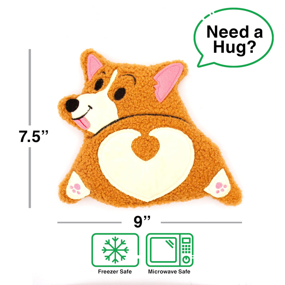 GAMAGO Huggable microwave heat pack offers comforting relief from cramps.