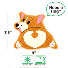 GAMAGO Huggable microwave heat pack offers comforting relief from cramps.