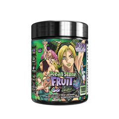 Gamer Supps GG JoJo's Ocean Stone Fruit bottle ready for extended gaming sessions