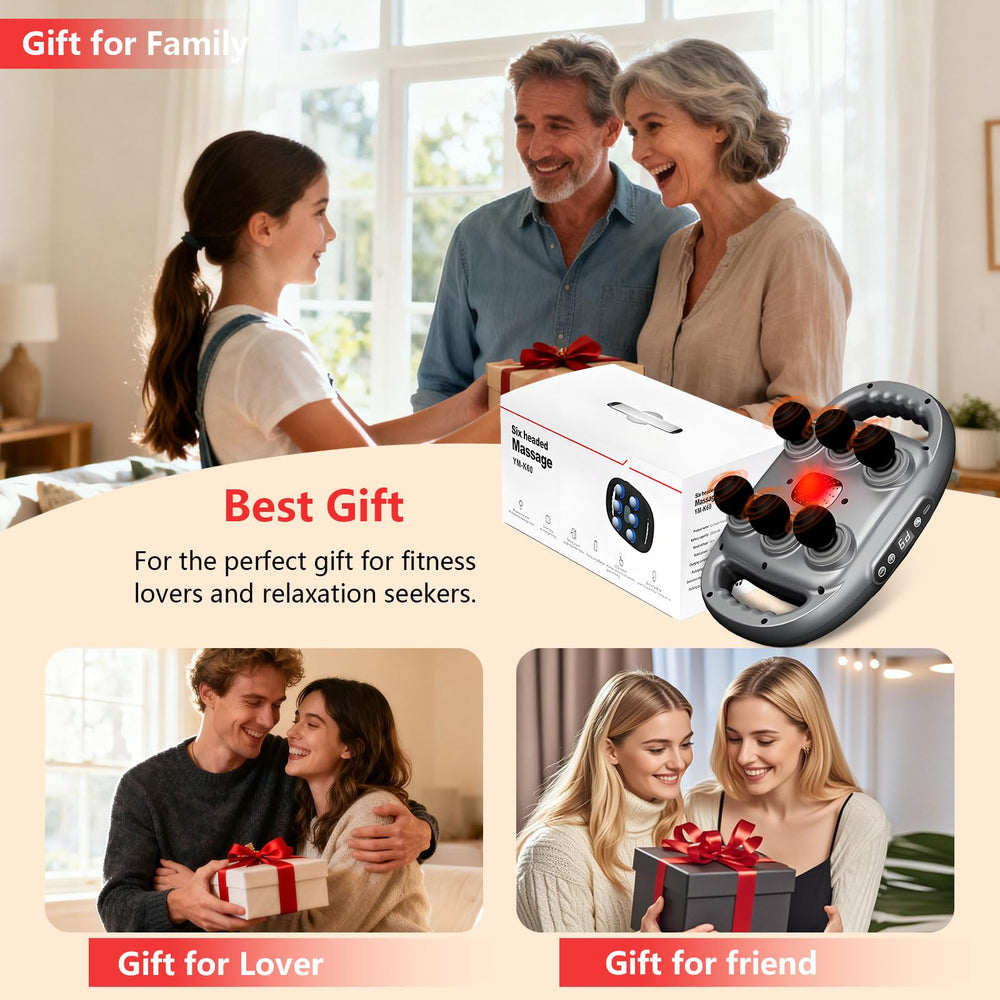Gaolerbee massage gun packaged as a gift for fitness lovers.