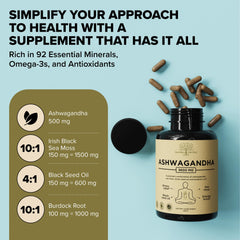Garden of Herbz black seed oil capsules close-up for immune support