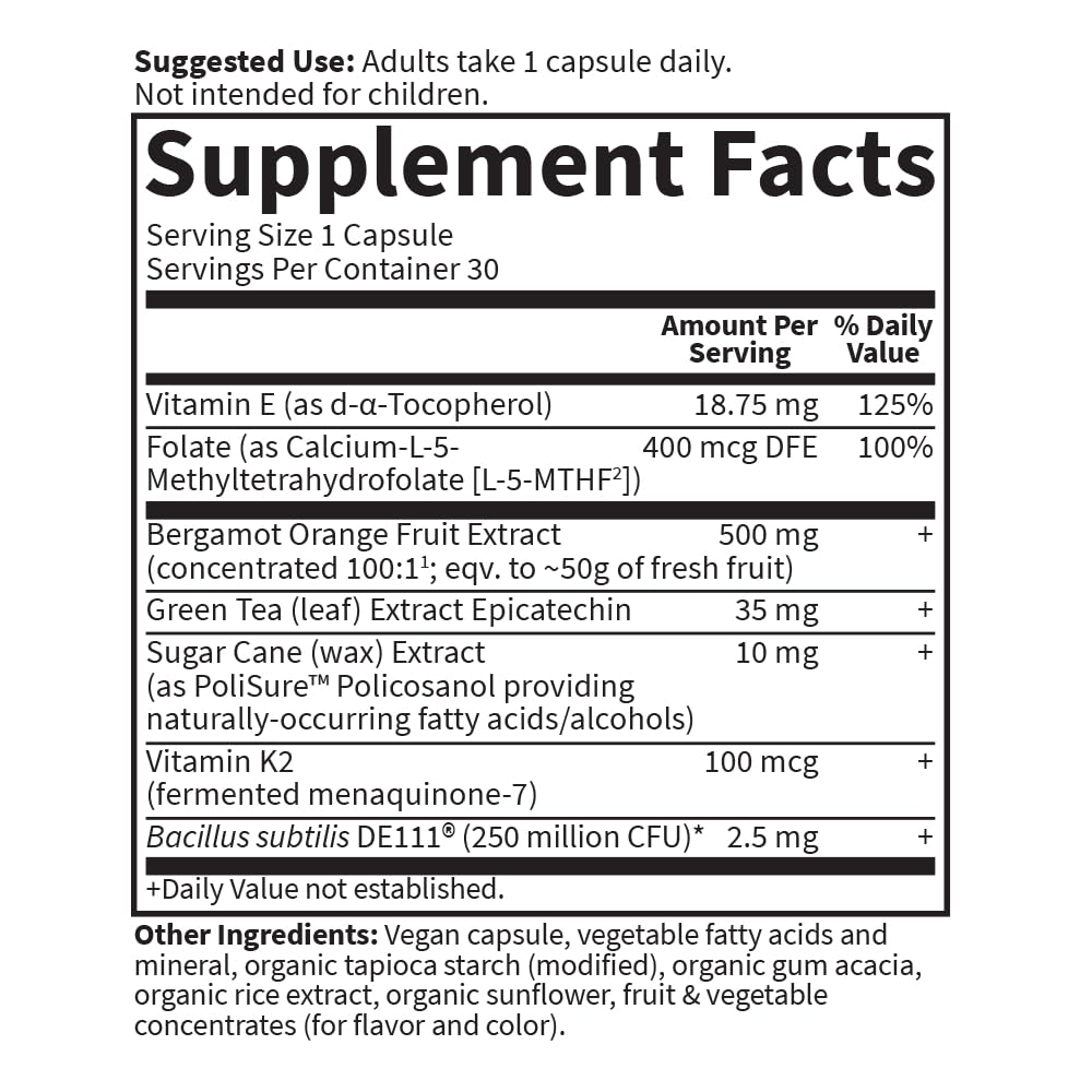 Garden of Life citrus-flavored capsule appealing for simple daily use.