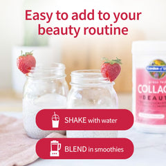 Garden of Life Collagen Beauty hair skin nails benefit visualization