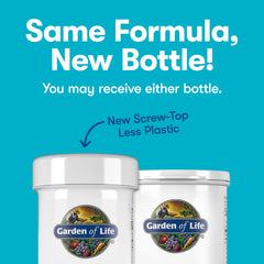 Garden of Life Immune Support capsules close-up highlighting probiotic blend for gut health.