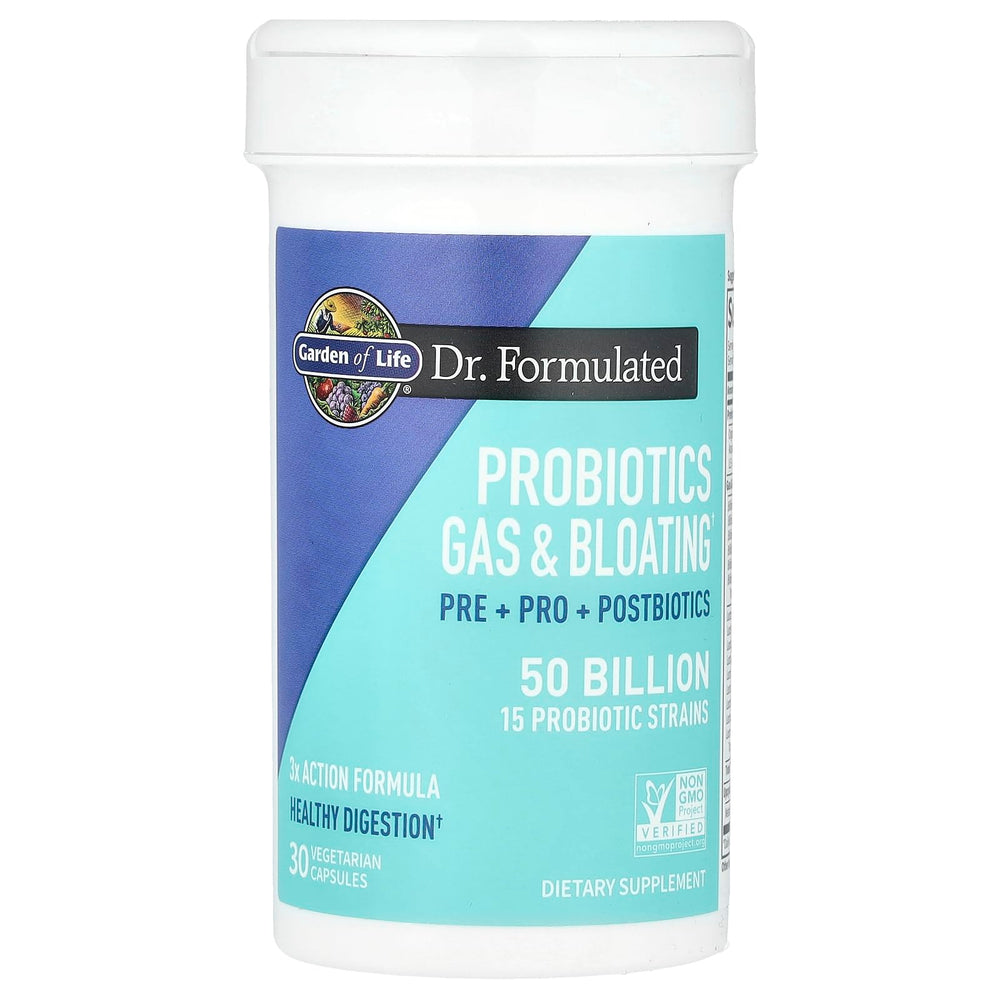 Organic potato and acacia prebiotic blend illustrated with Garden of Life