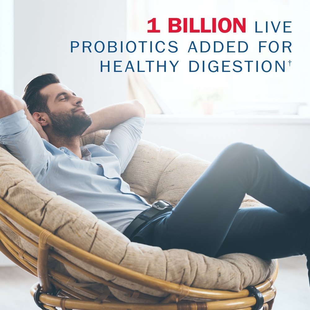 Garden of Life magnesium bottle with live probiotics for digestion support.