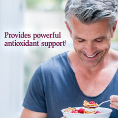 Garden of Life fruit and vegetable blend visuals emphasizing natural phytonutrients.
