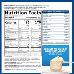 Garden of Life gluten-free plant protein with no soy or dairy.