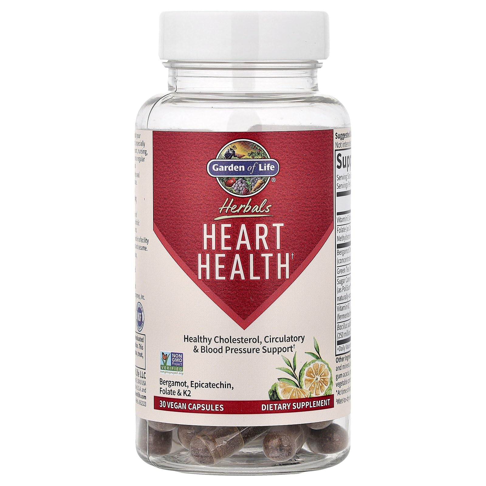 Garden of Life green tea epicatechin visual for antioxidant-inspired cardiovascular care.