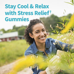Garden of Life Herbals Stress Relief Gummies berry flavor bottle for daily calm