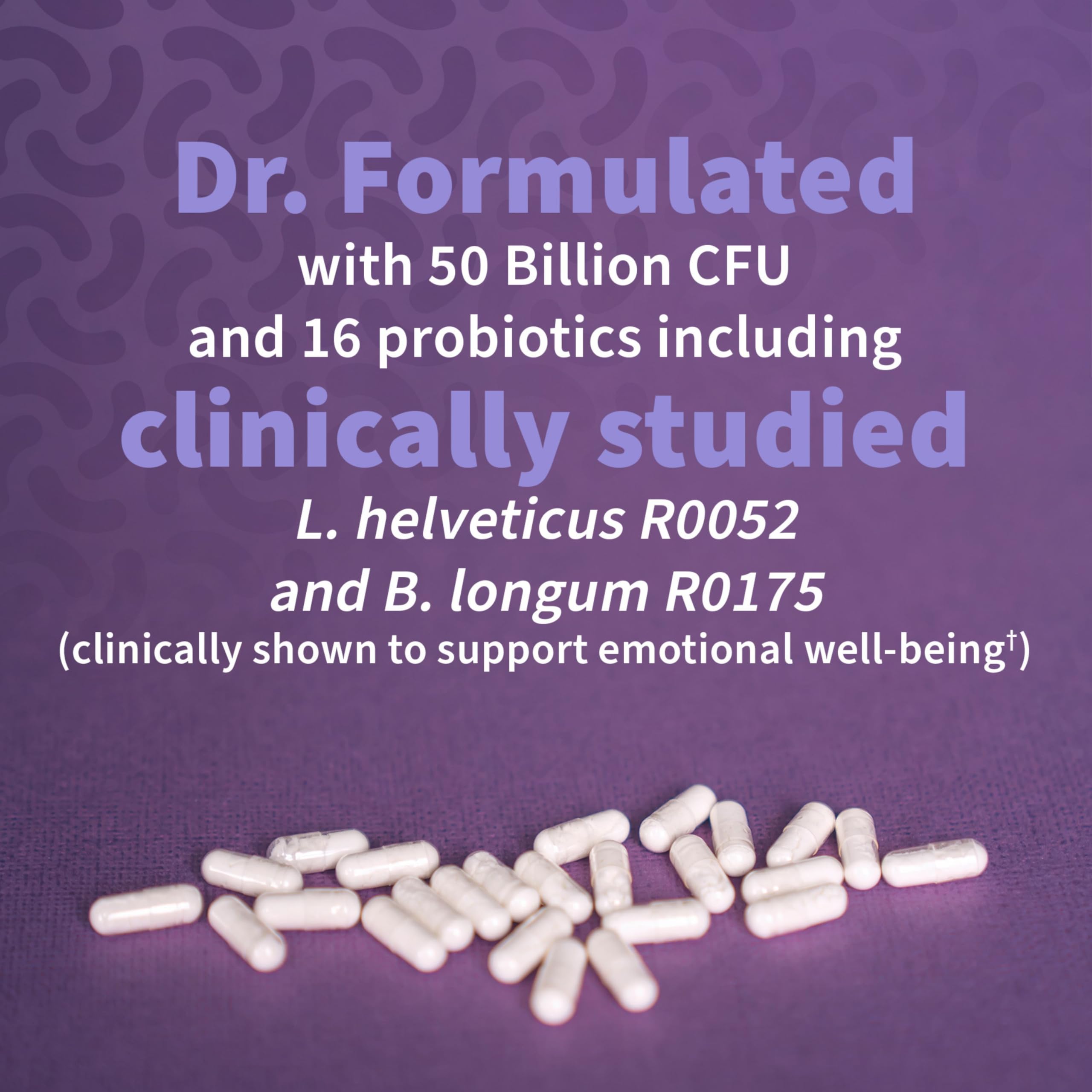 Label highlights 50B CFU and 16 probiotic strains
