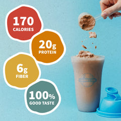 Garden of Life organic oat milk base powder for creamy vegan shakes.