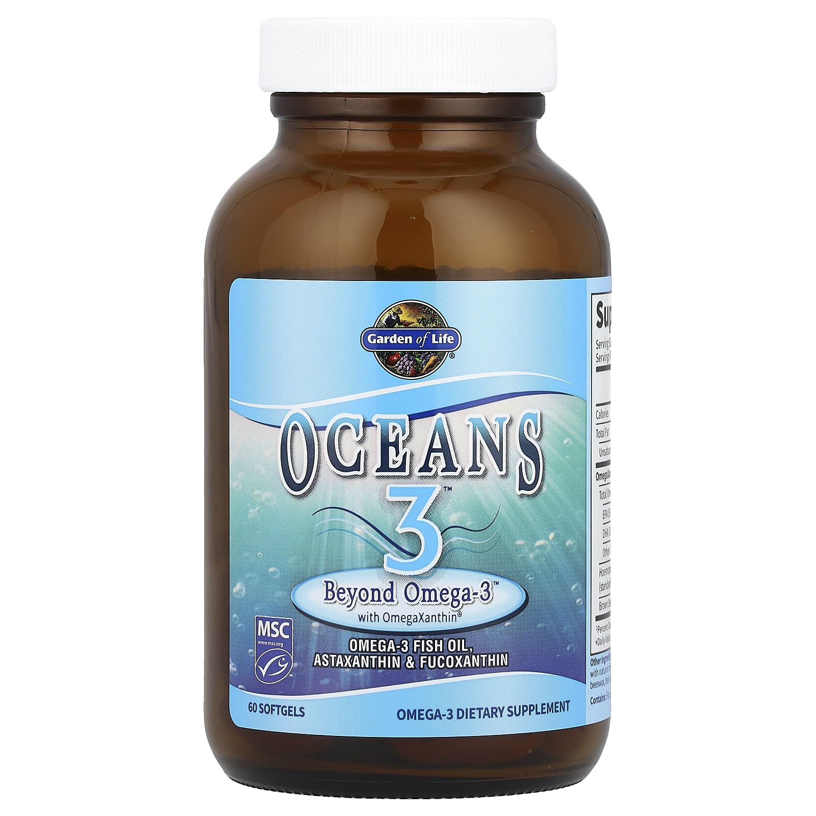 Garden of Life Oceans 3 strawberry flavor offers pleasant taste with no fishy aftertaste.