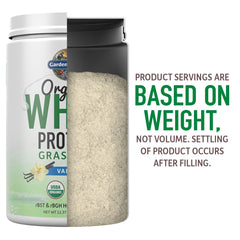 Garden of Life probiotic-friendly formula bottle showing B. lactis presence.