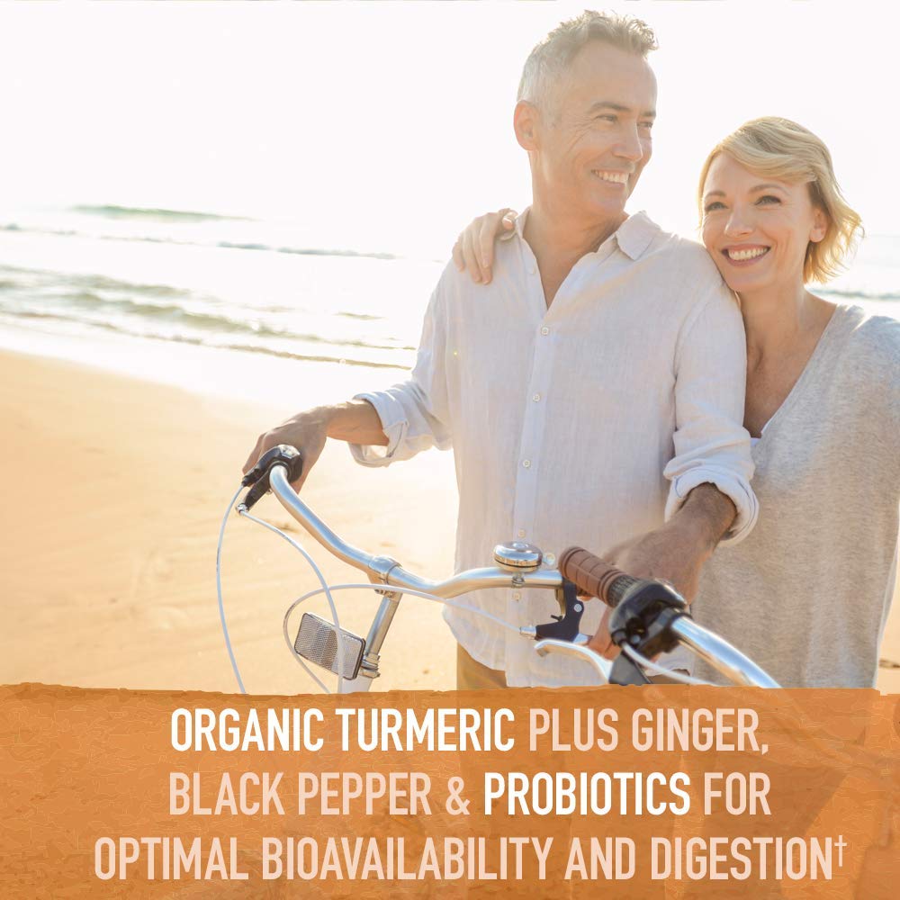 Black pepper extract for absorption in Garden of Life Organic Turmeric
