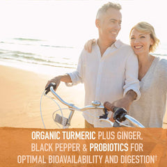 Black pepper extract for absorption in Garden of Life Organic Turmeric