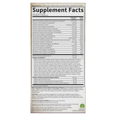 Garden of Life Organics Women 40+ bottle on shelf with clear labeling for an easy daily routine.