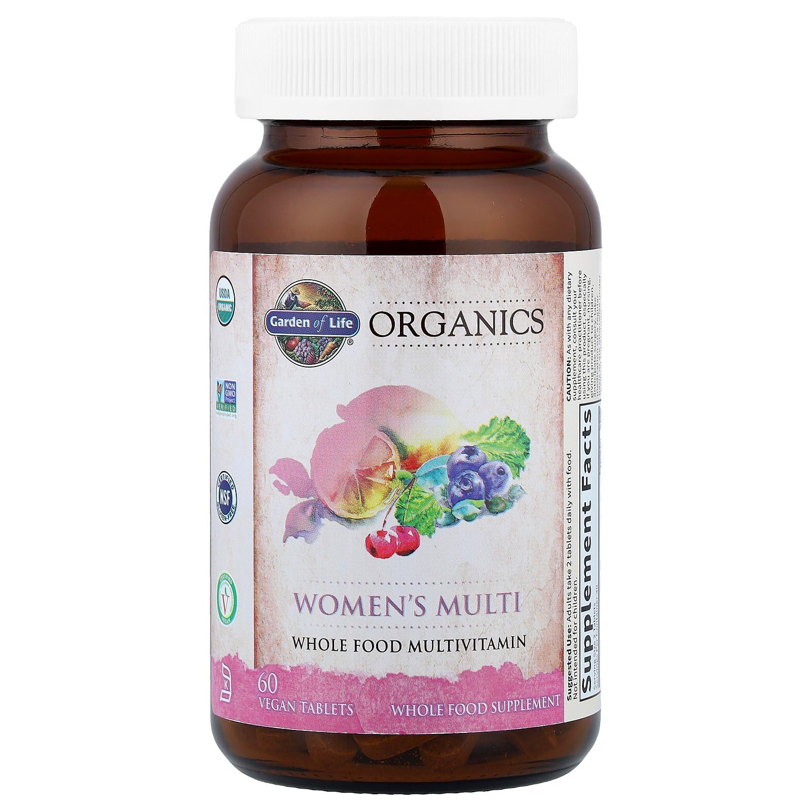 Garden of Life Organics Women's Multi organic fruits and herbs for wholesome nutrition