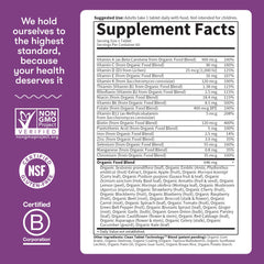 Garden of Life Organics Women's Multivitamin vegan D3 from lichen visual