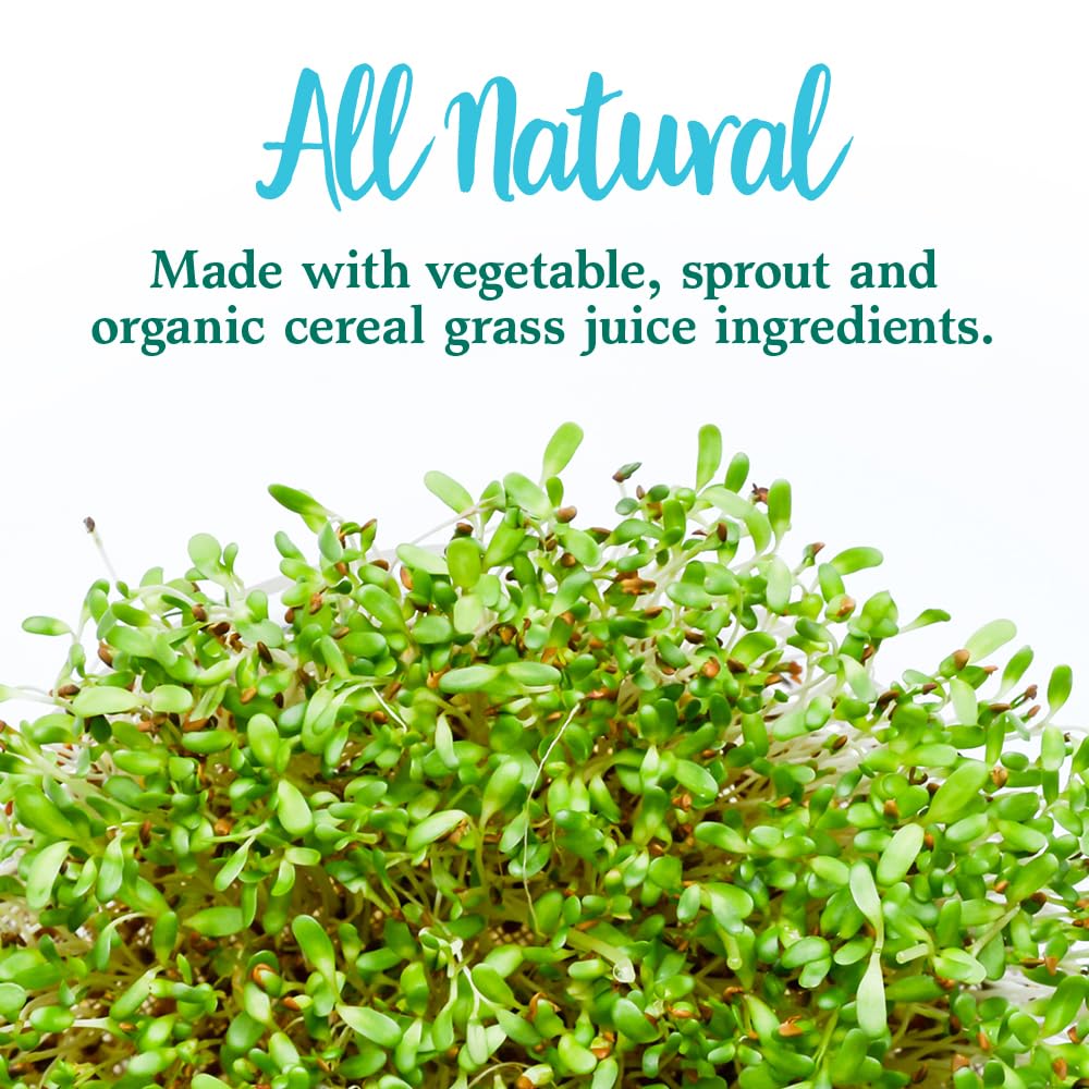 Garden of Life Perfect Food no artificial dyes or flavors emphasizes a clean label