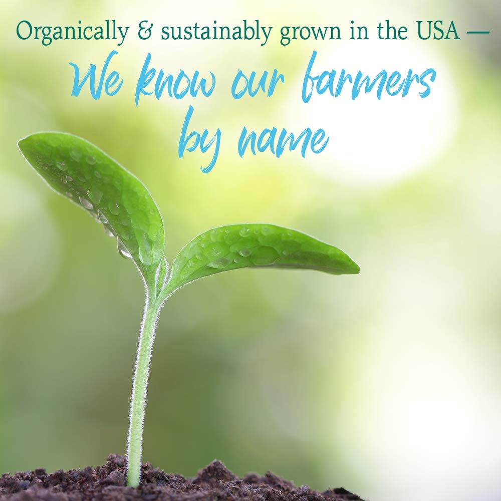 USDA Organic and vegan certifications on Garden of Life label