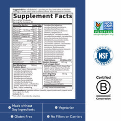 Dairy-digesting enzymes in Garden of Life RAW Probiotics Men formula.