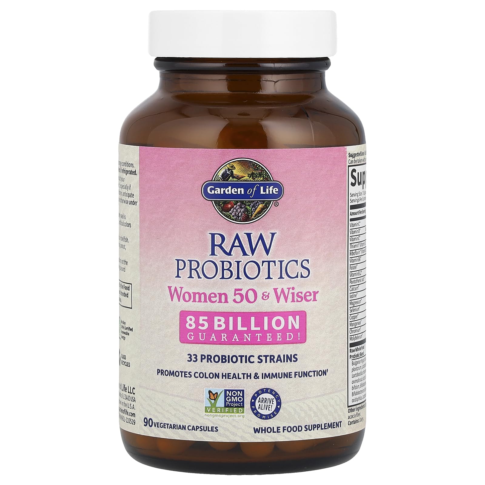 Garden of Life dairy-digesting enzymes illustration highlights supportive digestion assistance