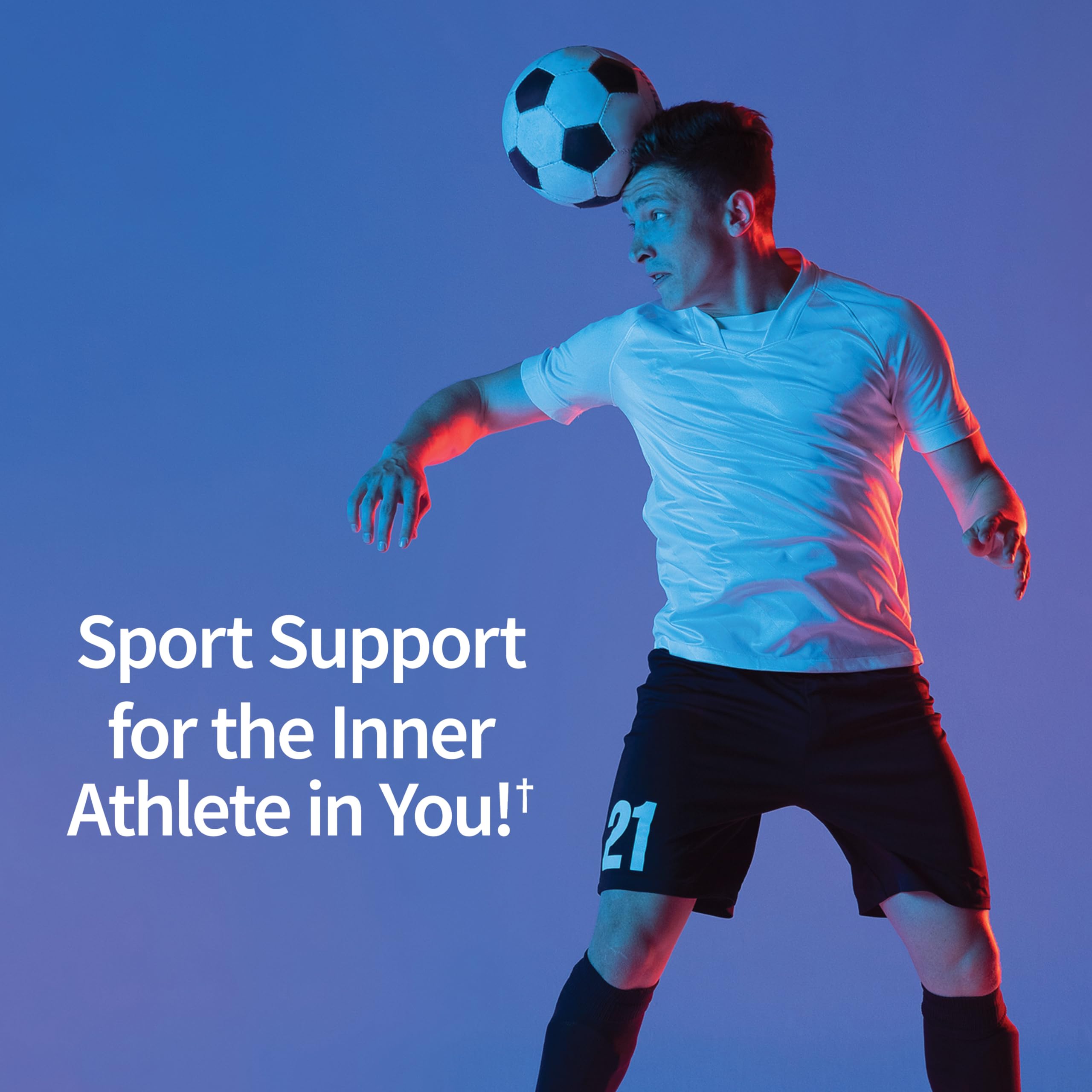 Garden of Life Sport Probiotics packaging on shelf highlighting gluten-free and dairy-free.