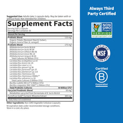 Garden of Life Sport Probiotics postbiotic blend depiction for gut support.