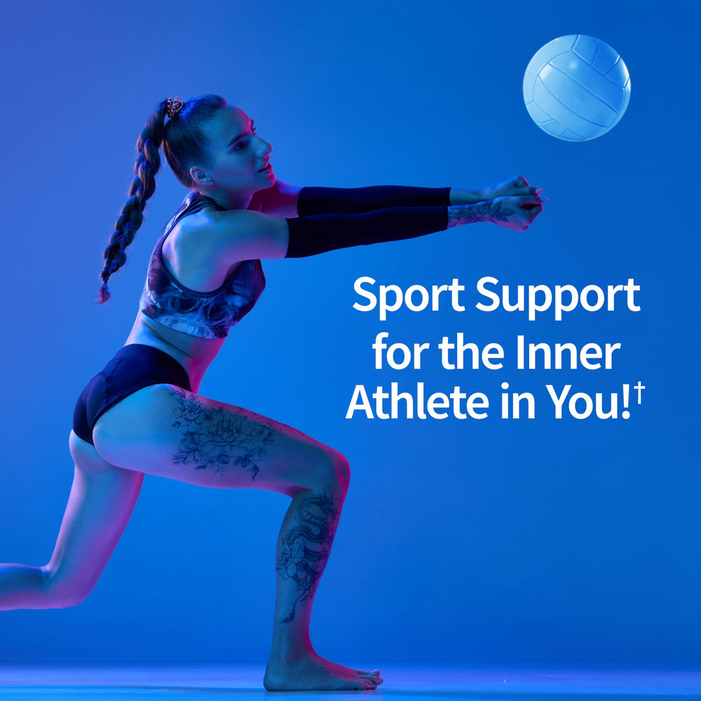 Garden of Life Sport Probiotics prebiotic fiber graphic illustrating 110 mg.