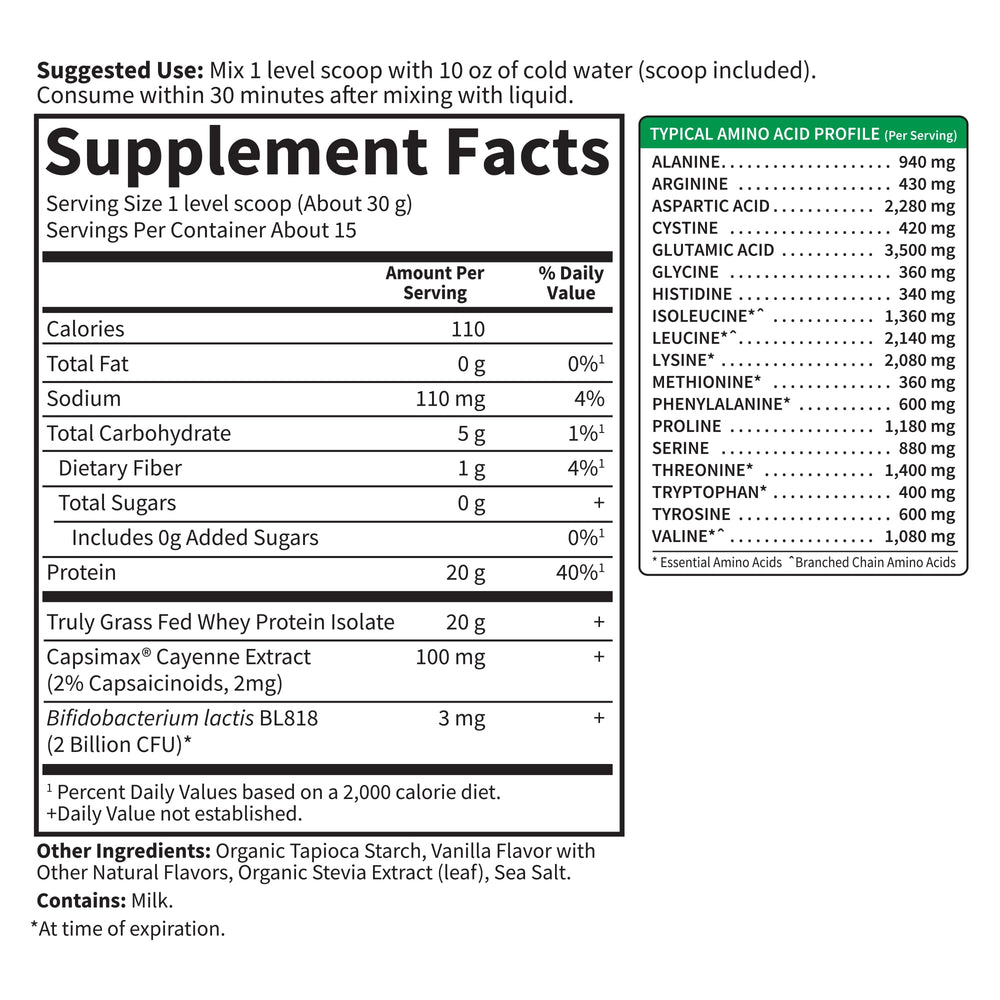 Garden of Life SPORT Whey Plus grass-fed sourcing scene on farm-inspired setup.